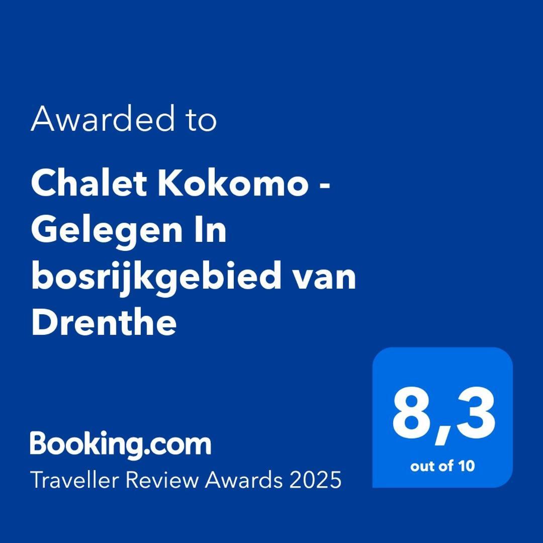 Chalet Kokomo - Gelegen In Bosrijkgebied Van Drenthe Eext Esterno foto